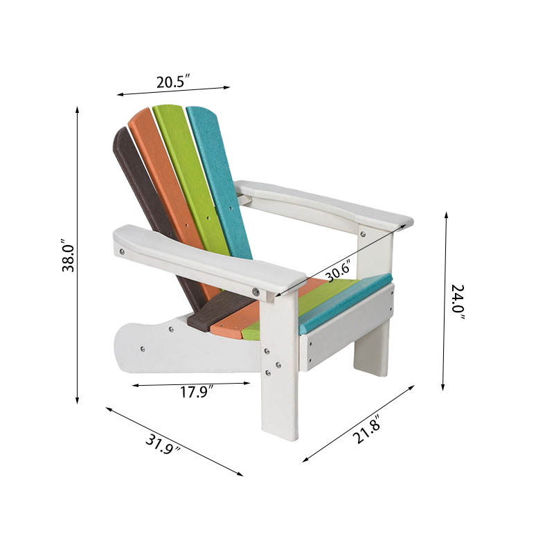 เก้าอี้ Fix Adirondack สำหรับเด็ก